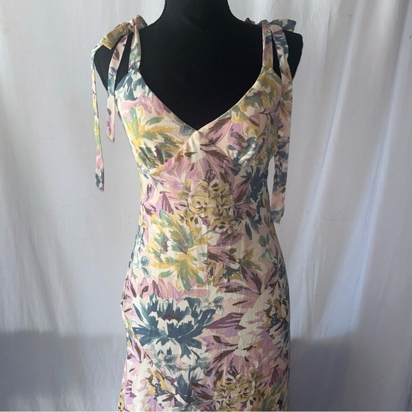 Melrose and Market Multicolor Floral Maxi Dress - Picture 3 of 6